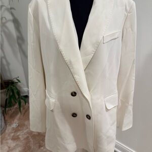 Marina Rinaldi Cream Pants Suit (sz 18)